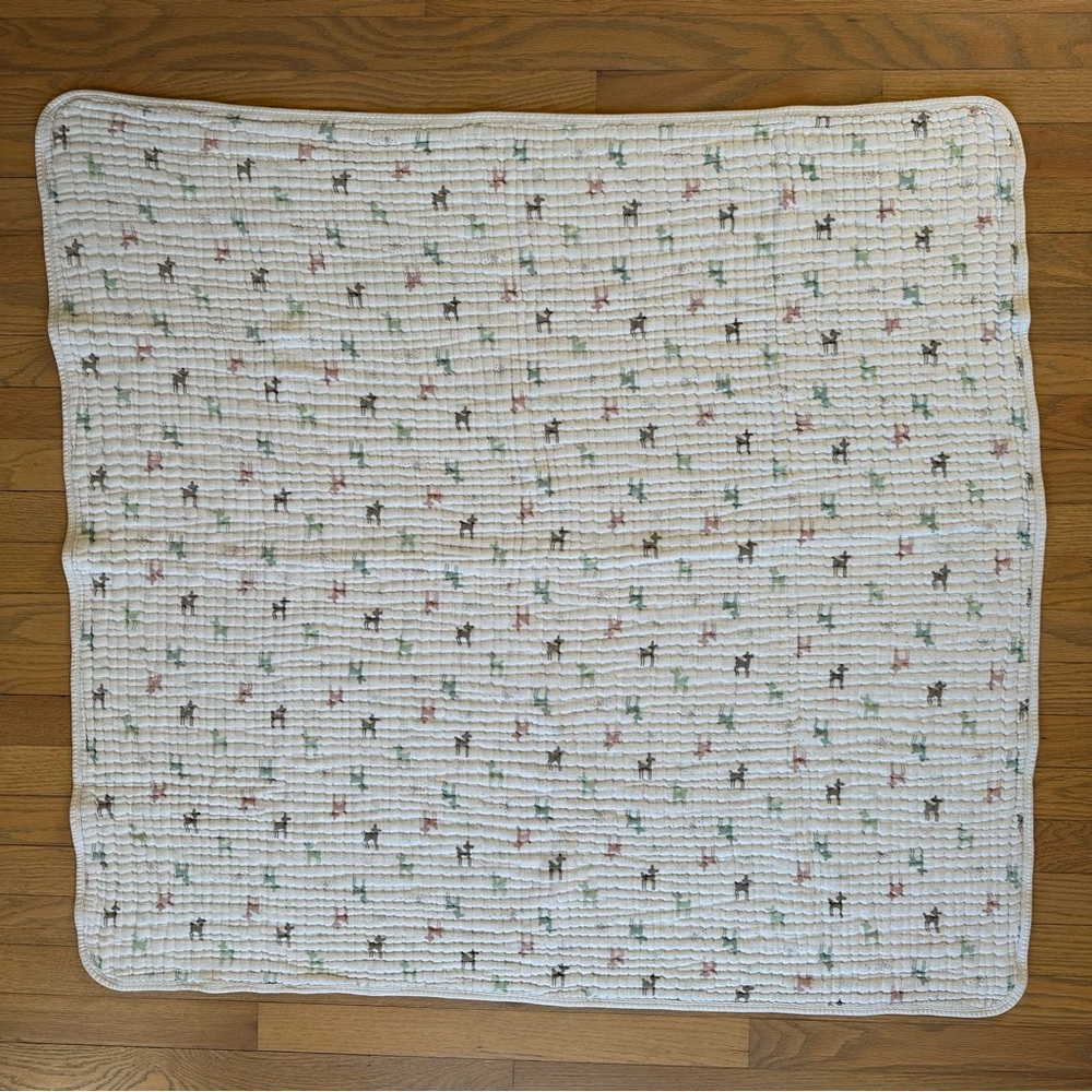 Aden + Anais Dream Cotton Fawn Forest Baby Blanket
